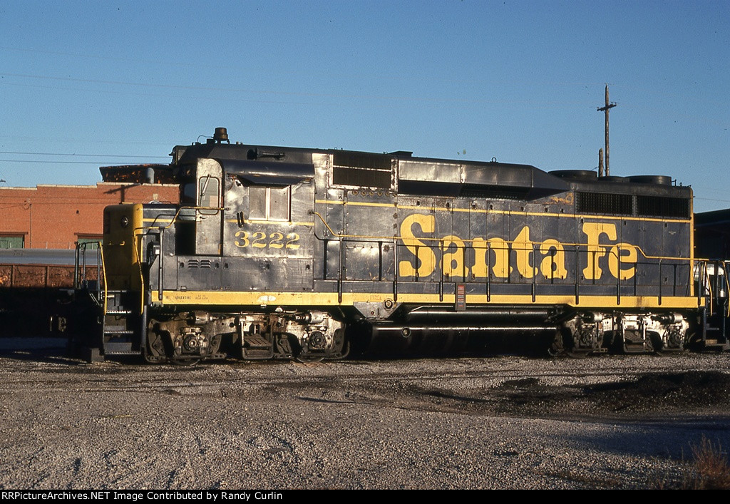 ATSF 3222 at Topeka